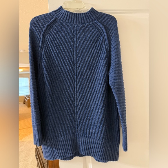 Sonoma Women's Navy Cowl Neck Sweater - Picture 1 of 2